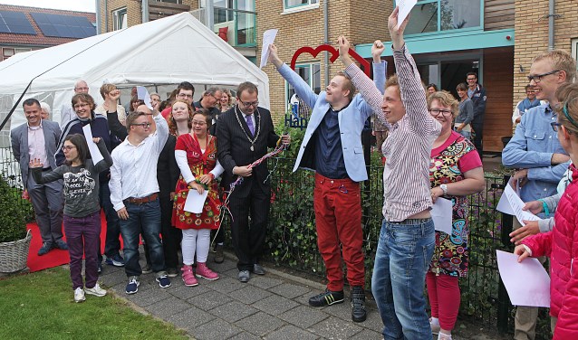 De opening van Happy Home in 2015.