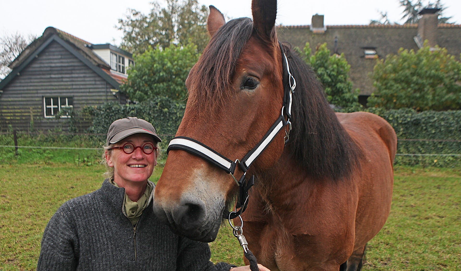 Brenda van Laar is de initiatiefneemster van de paardentram, die nu in opdracht van de gemeente als proef gaat rijden.