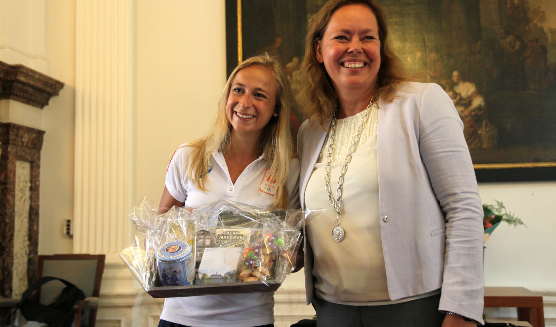 Selena Piek was donderdag op het stadhuis. Wat een heldin. 