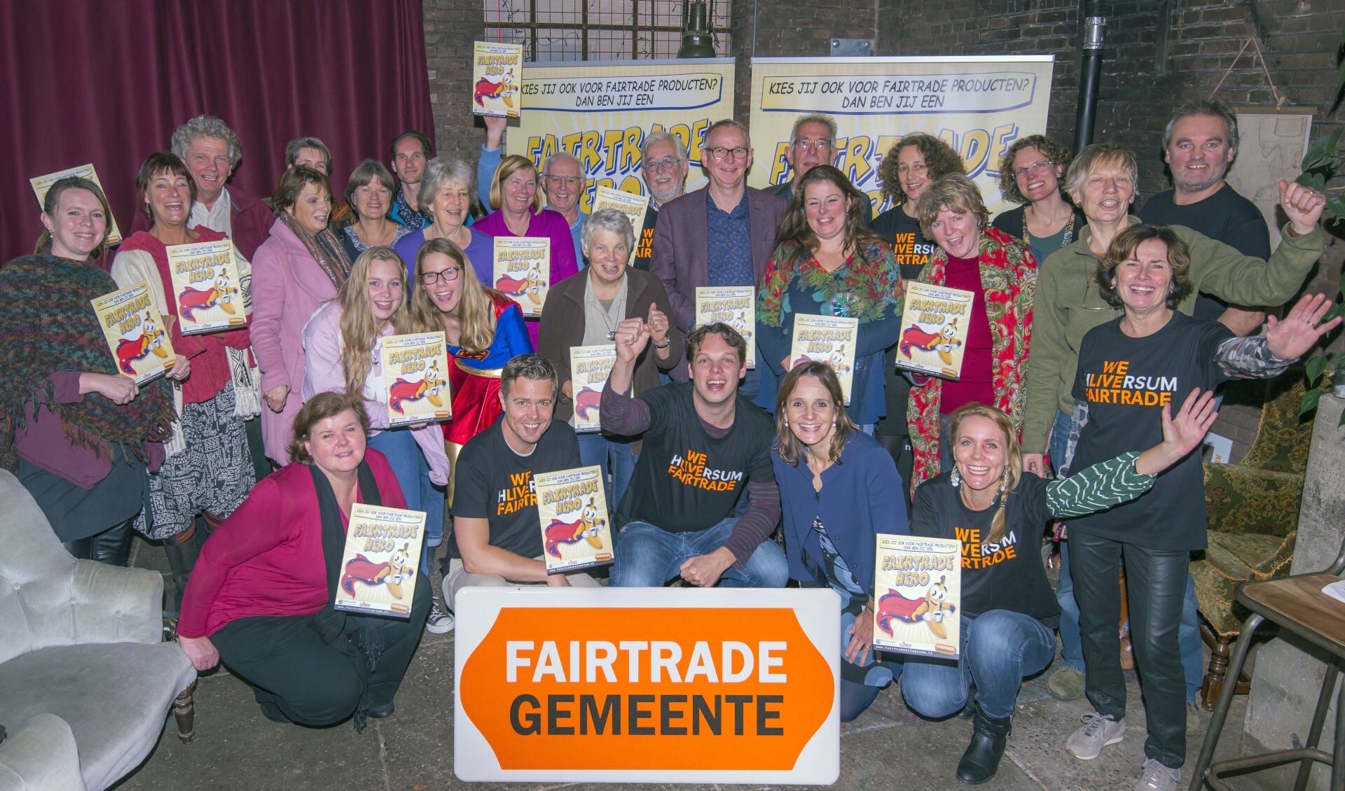 Het kernteam Fairtrade Hilversum.