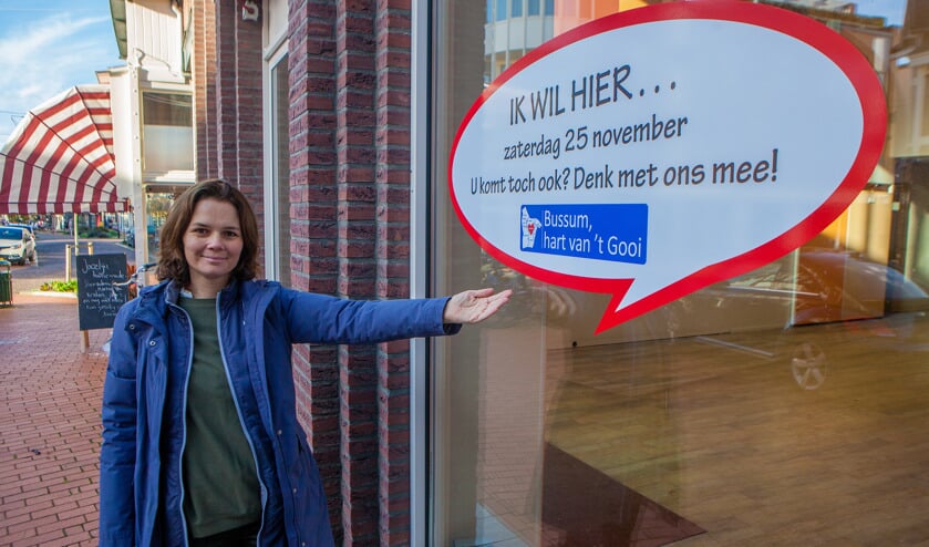 De dorpsmanager wil weten welke ideeën er leven.