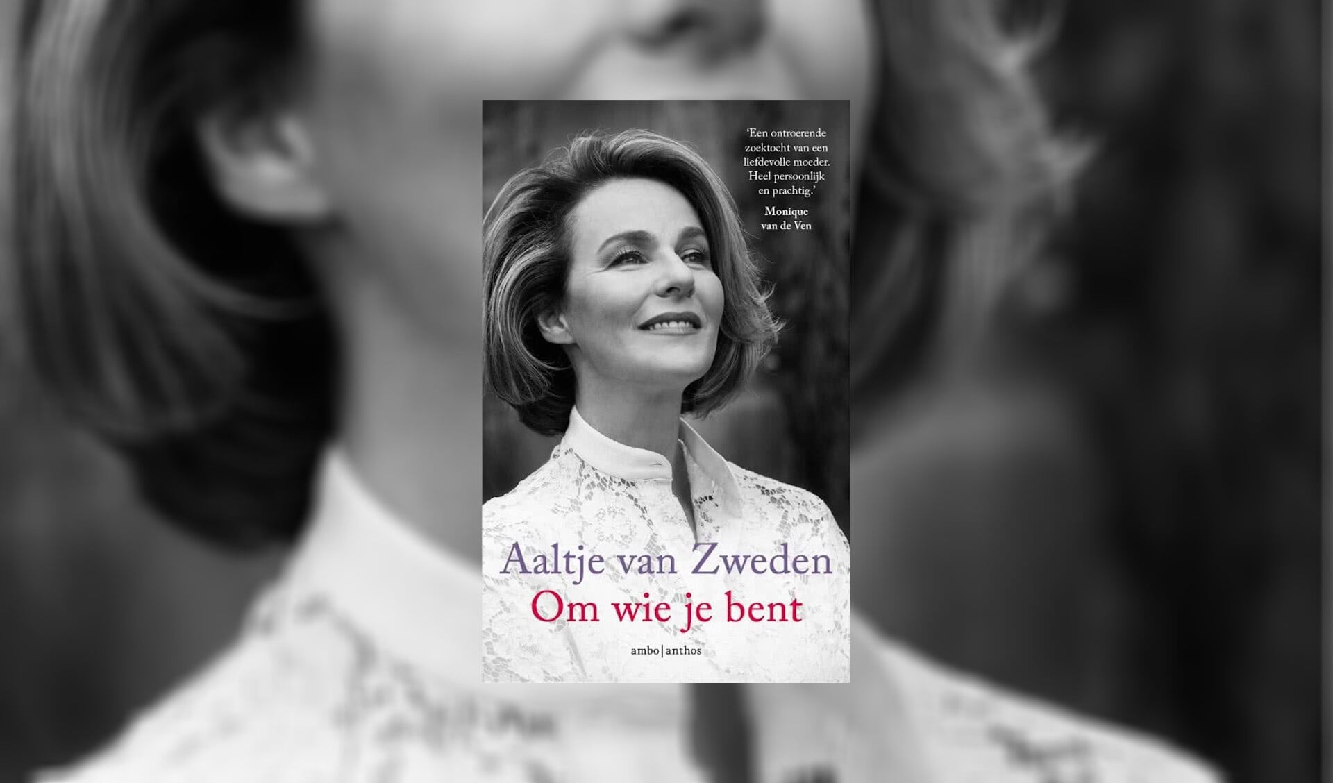 De boekcover van 'Om wie je bent' van Aaltje van Zweden. 