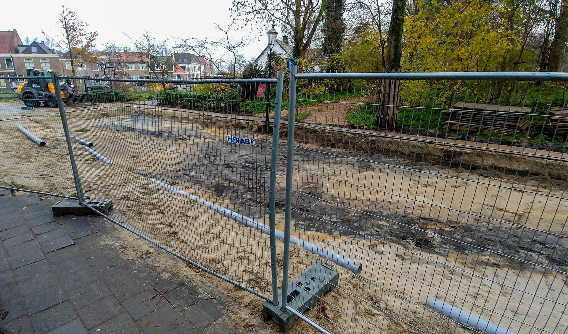 De sporen van de oude Utrechtse poort.