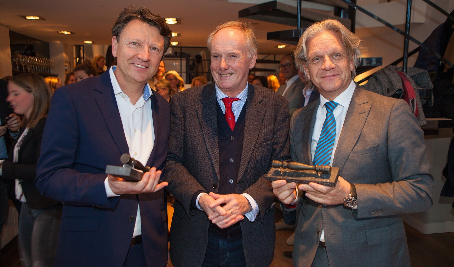 Henk Honing, Alfred de Kleermaeker en Jacques Walch. 