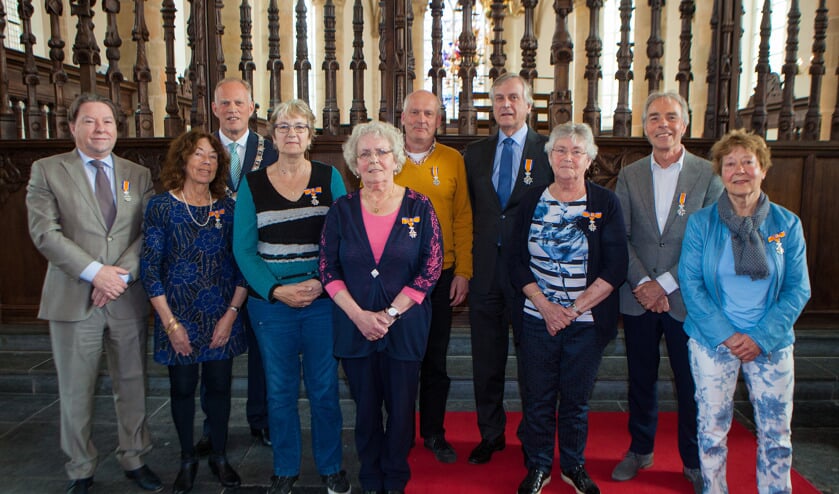 Alle gedecoreerden van Gooise Meren.