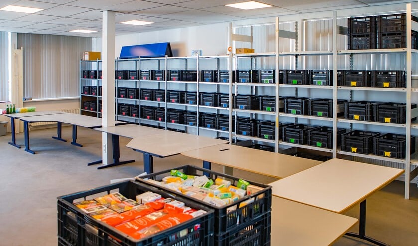 Extra mensen en extra geld zijn welkom om de voedselbank zijn werk te laten doen.
