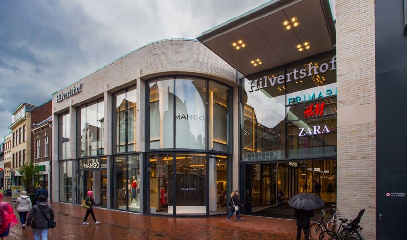 De metamorfose van het winkelcentrum is afgerond.