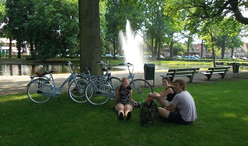 De groene Brink in Laren tikt natuurlijk lekker aan, als het om de Groenindex gaat.