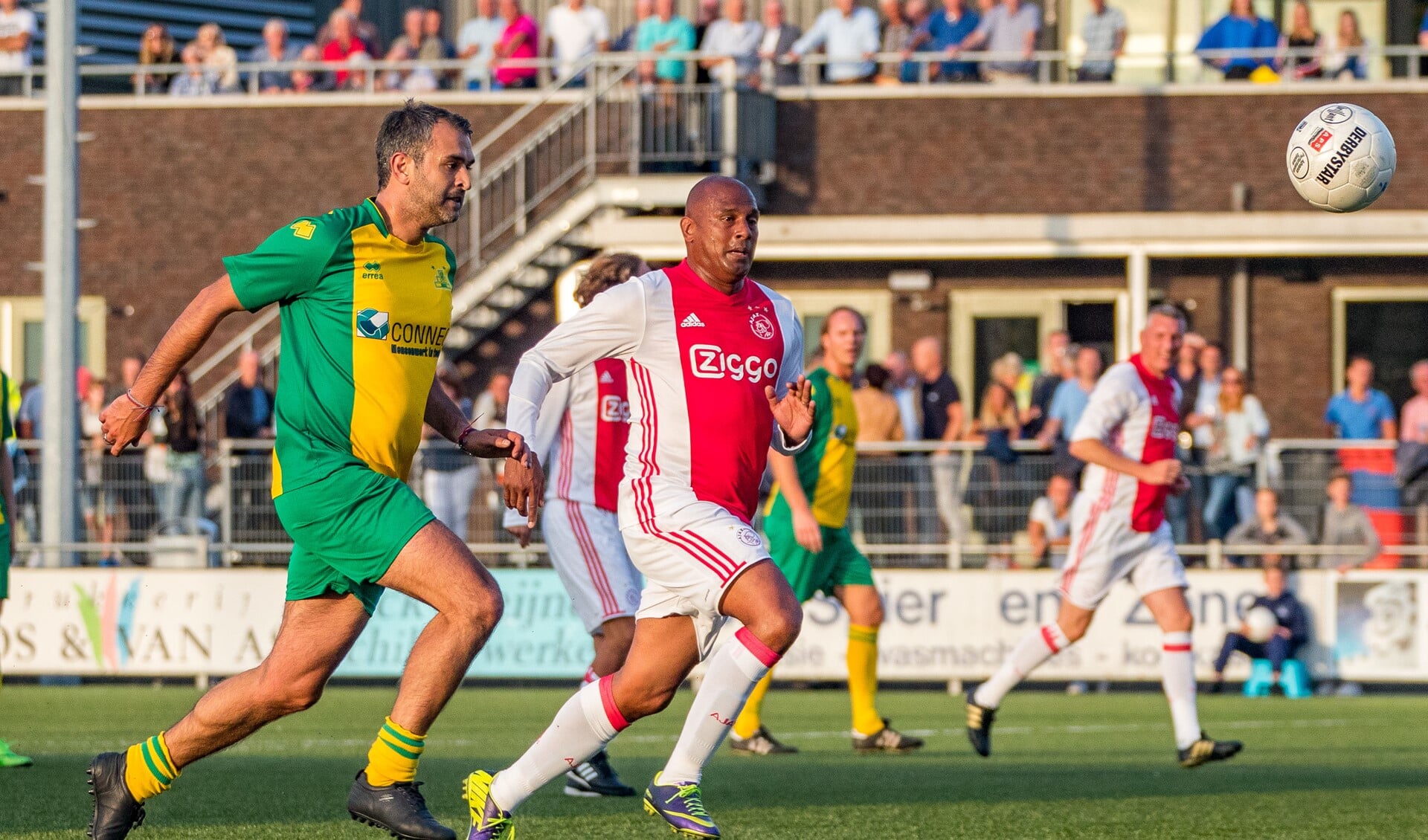 Hard werken voor spelers uit beide teams.