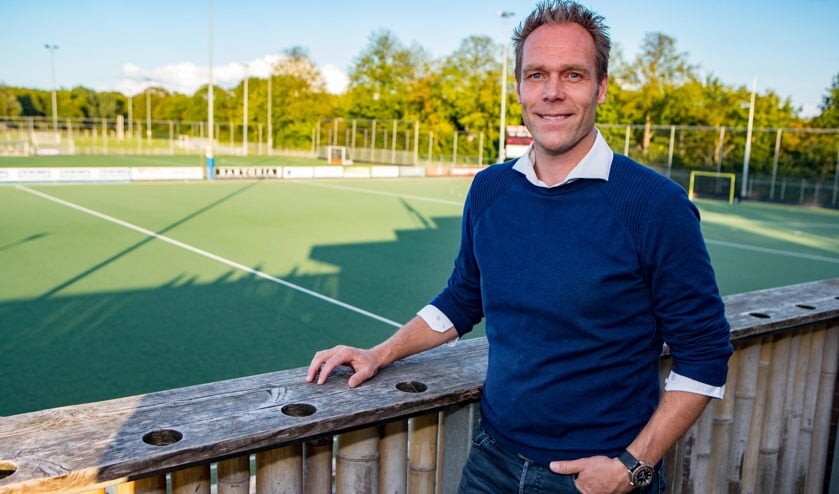 <p>Marc van Wijk, voorzitter HC Naarden.</p>
