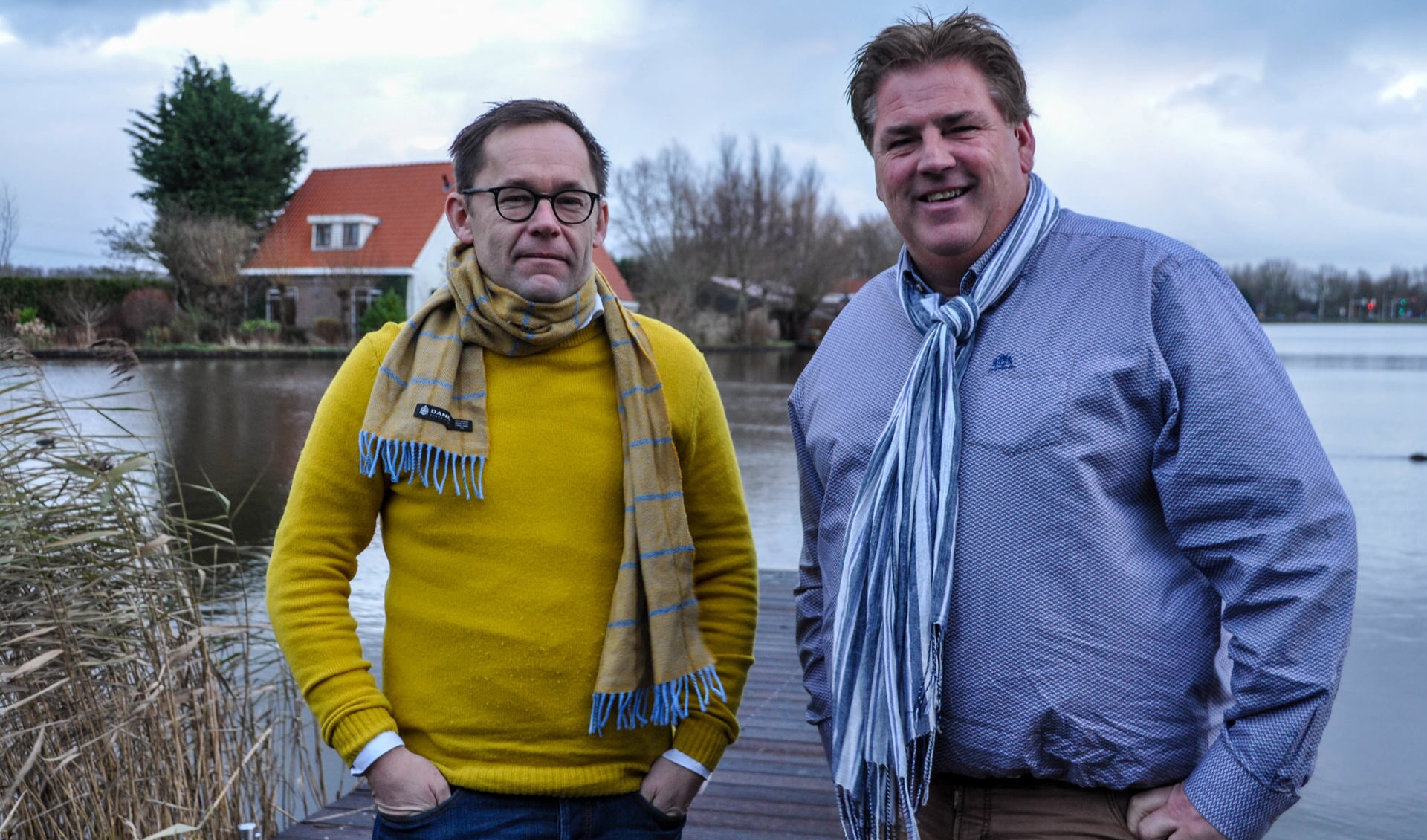 Friso Verhoeve en Gerhard van Galen kochten Golfcentrum Weesp.