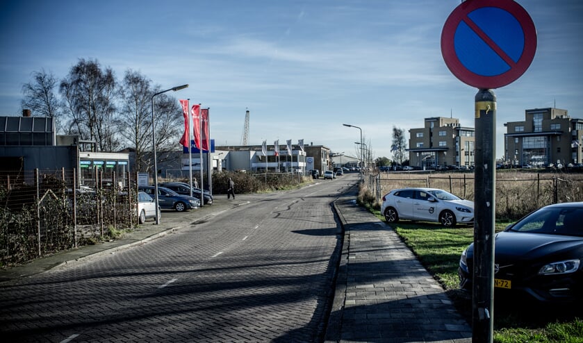 Het Achmea-terrein ligt hier rechts.