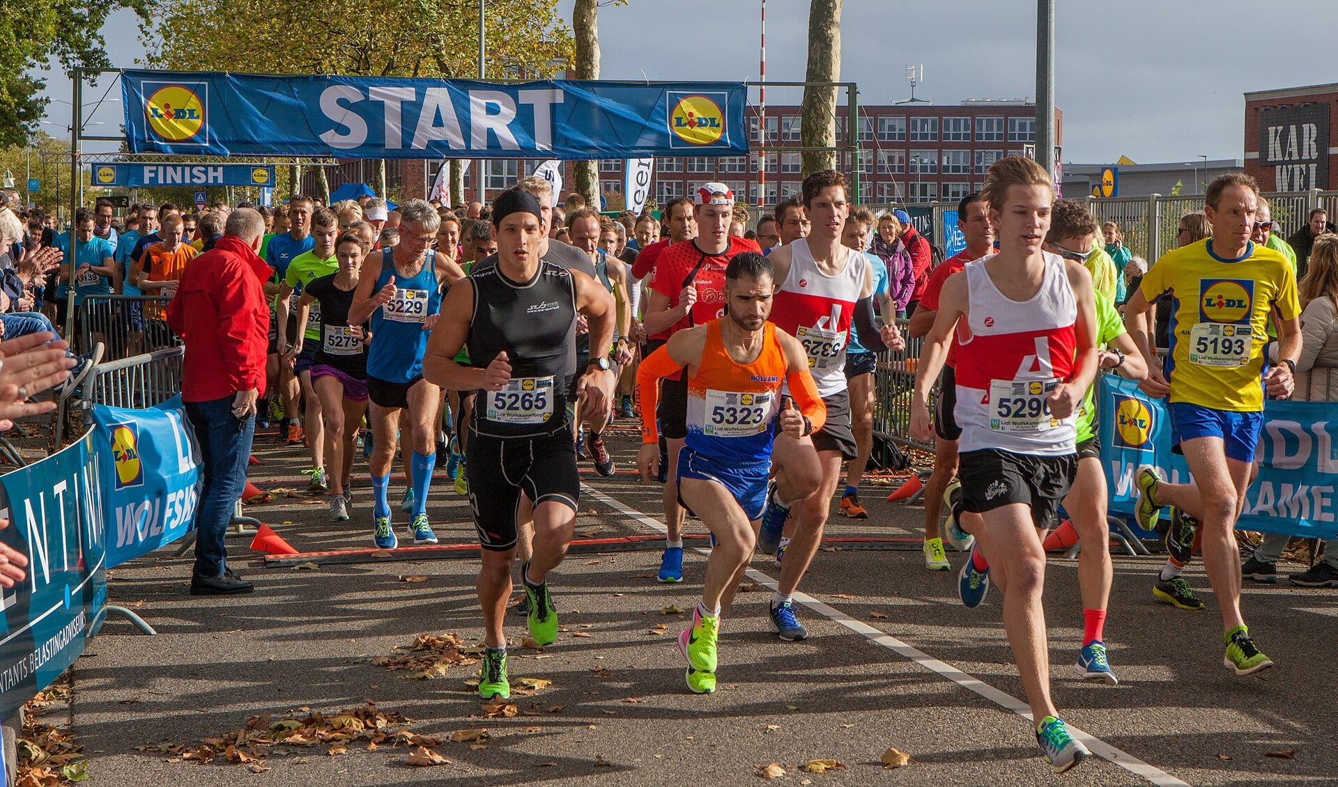 De start is niet op de Bestevaer, maar op de Wolfskamer.