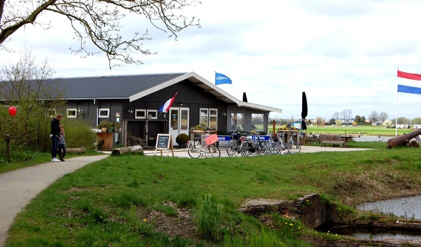 Het nieuwe paviljoen gaat er weer net zo uitzien.