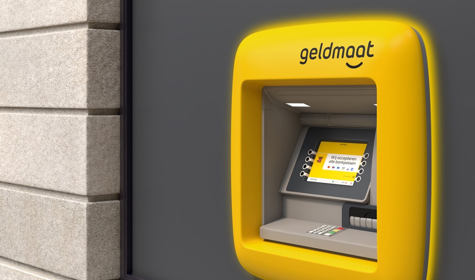 Zo gaan de nieuwe geldautomaten eruitzien.  