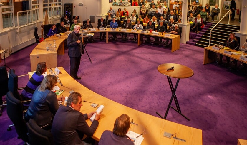 Joop Daalmeijer leidde het raadspodium Kunst en Cultuur.