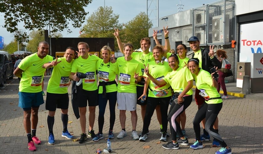 Klaar voor de marathon van New York.