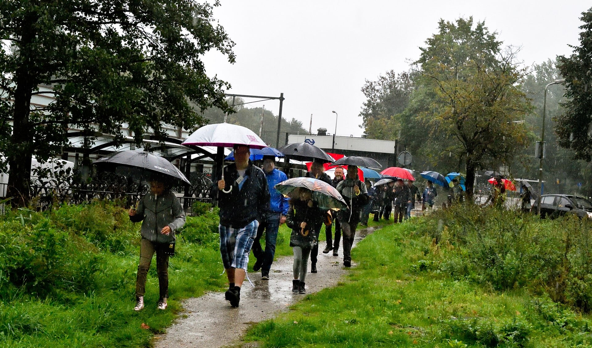 De wandeling in september.