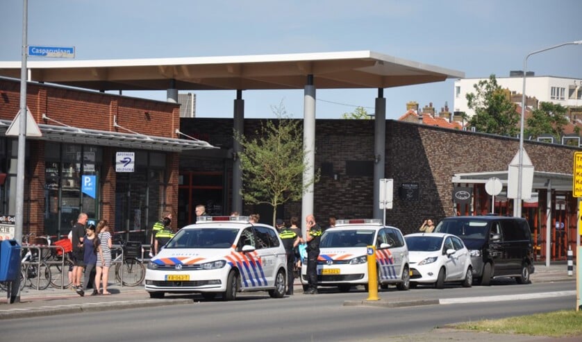 Onderzoek na de overval op Gall & Gall in 2017.