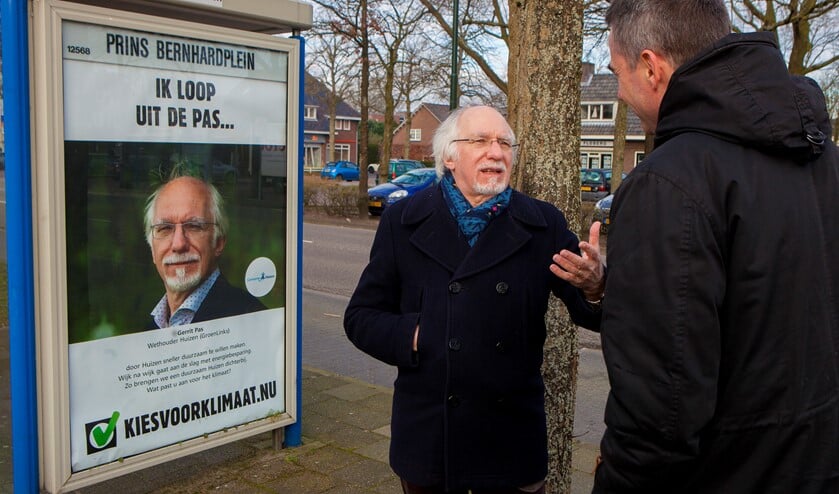 Wethouder Gerrit Pas had uitgebreid de tijd om de verslaggever te woord te staan.