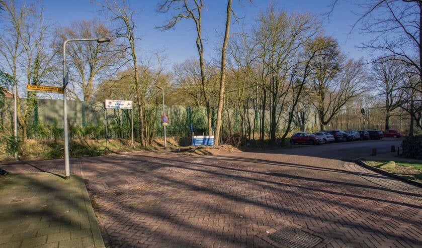Het spoor bij de Van Linschotenlaan.