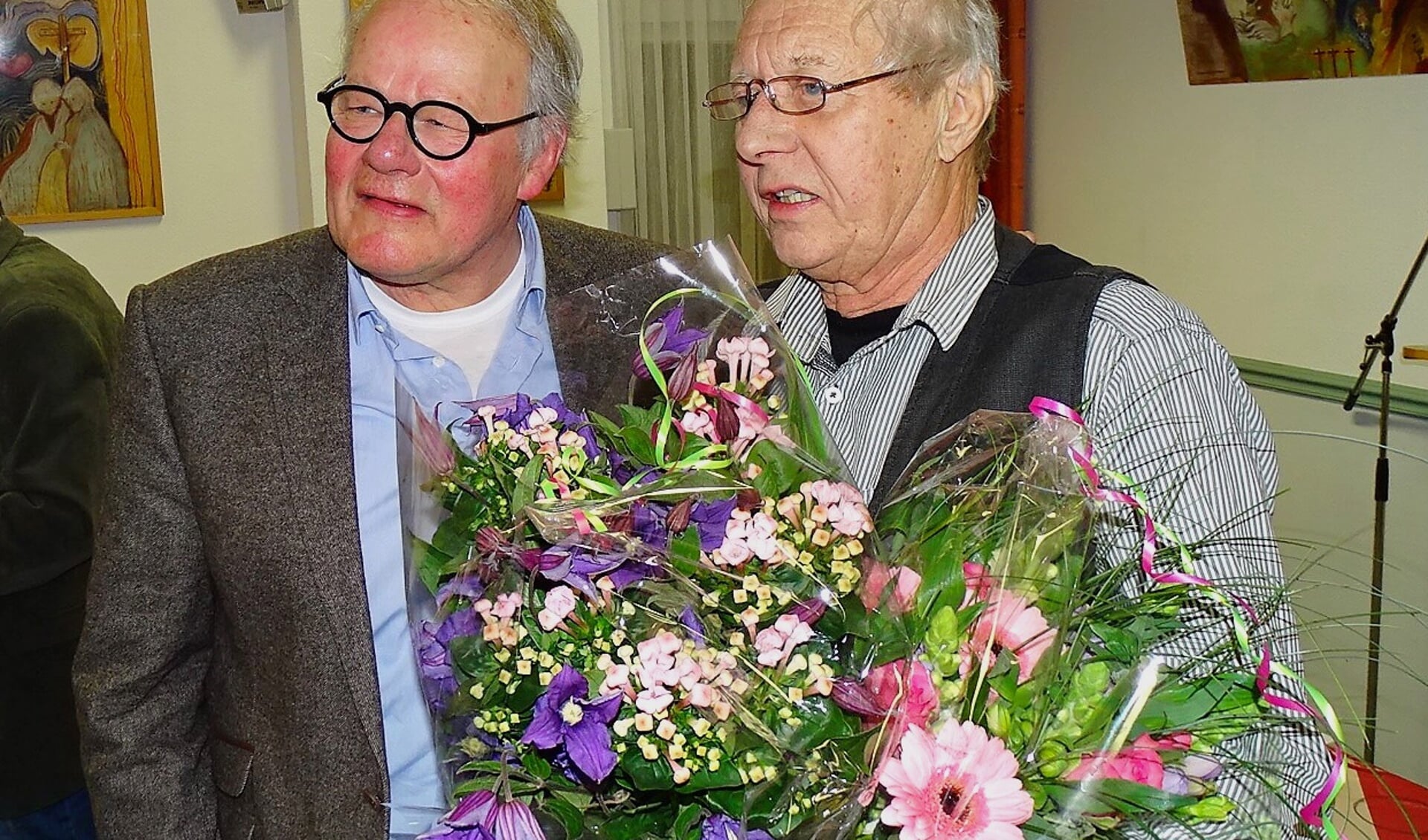 Adriaan Branderhorst en Jan Lieste.       