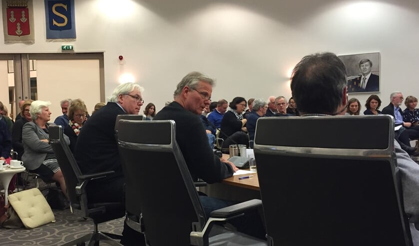 Peter van Rietschoten (m) sprak in tijdens het rondetafelgesprek voorafgaand aan de raadsvergadering.