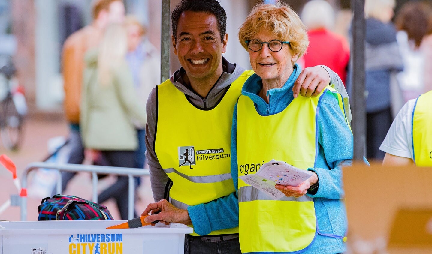 Vrijwilligers zijn belangrijk voor de organisatie van het hardloopevenement van Hilversum.
