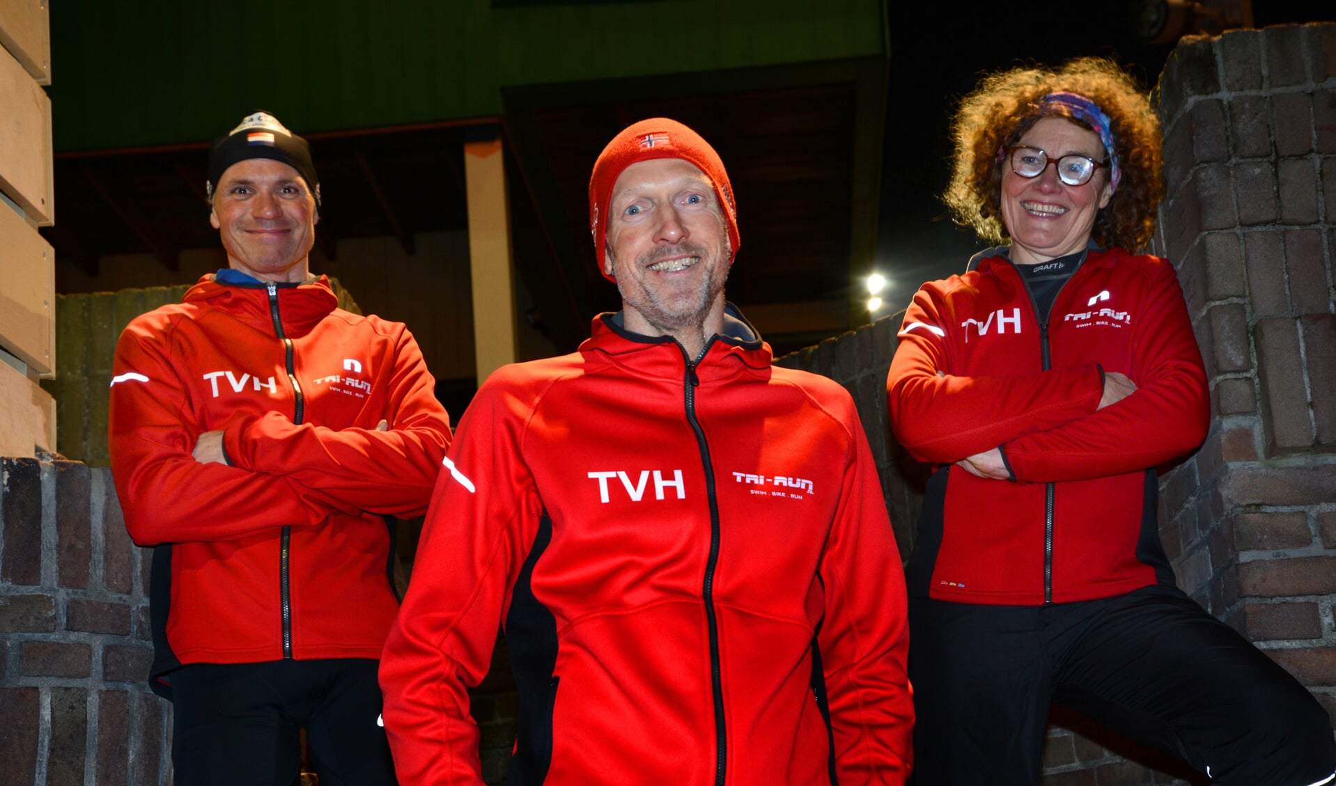 Machiel Ittmann, René Elzinga en Coby Pronk begeleiden startende triatleten vanaf zaterdag 7 april tijdens de Start2Tri-cursus.