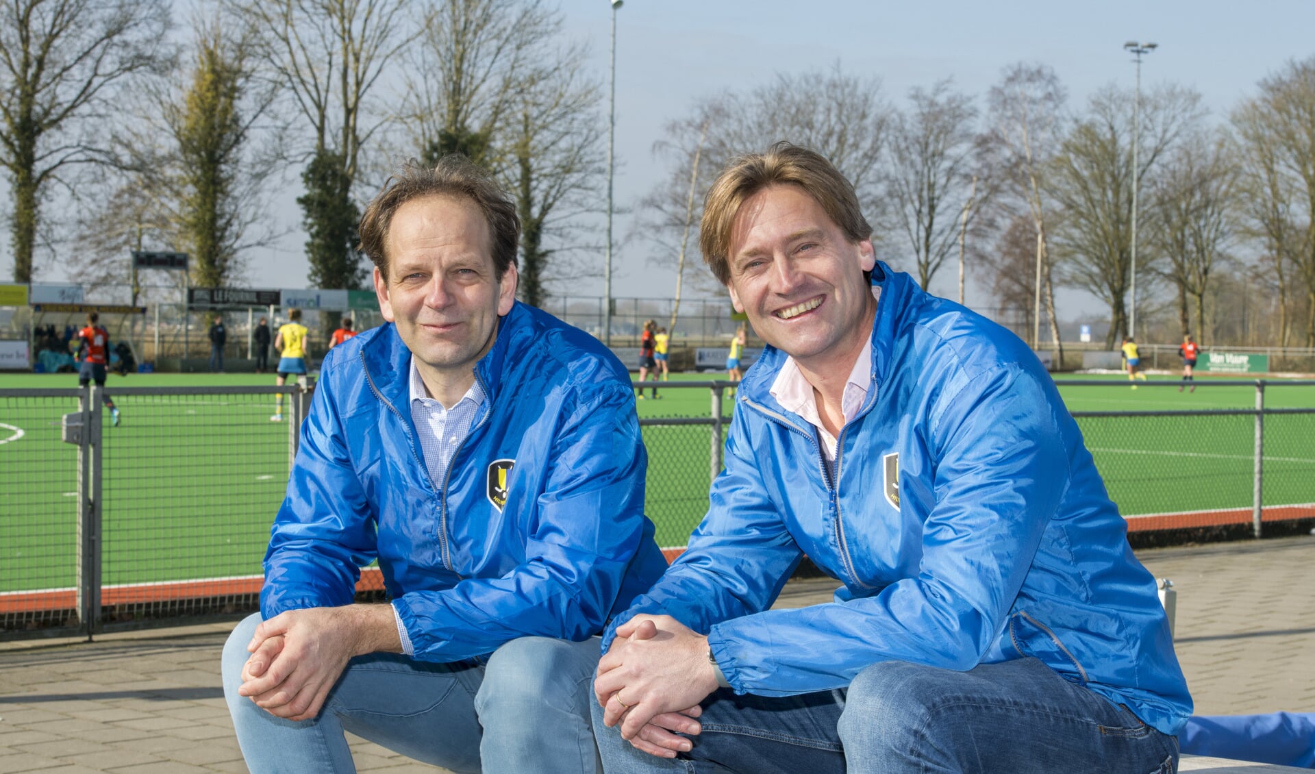 Mischa Pohlmann (links) en Olaf Gockel van HMHC.