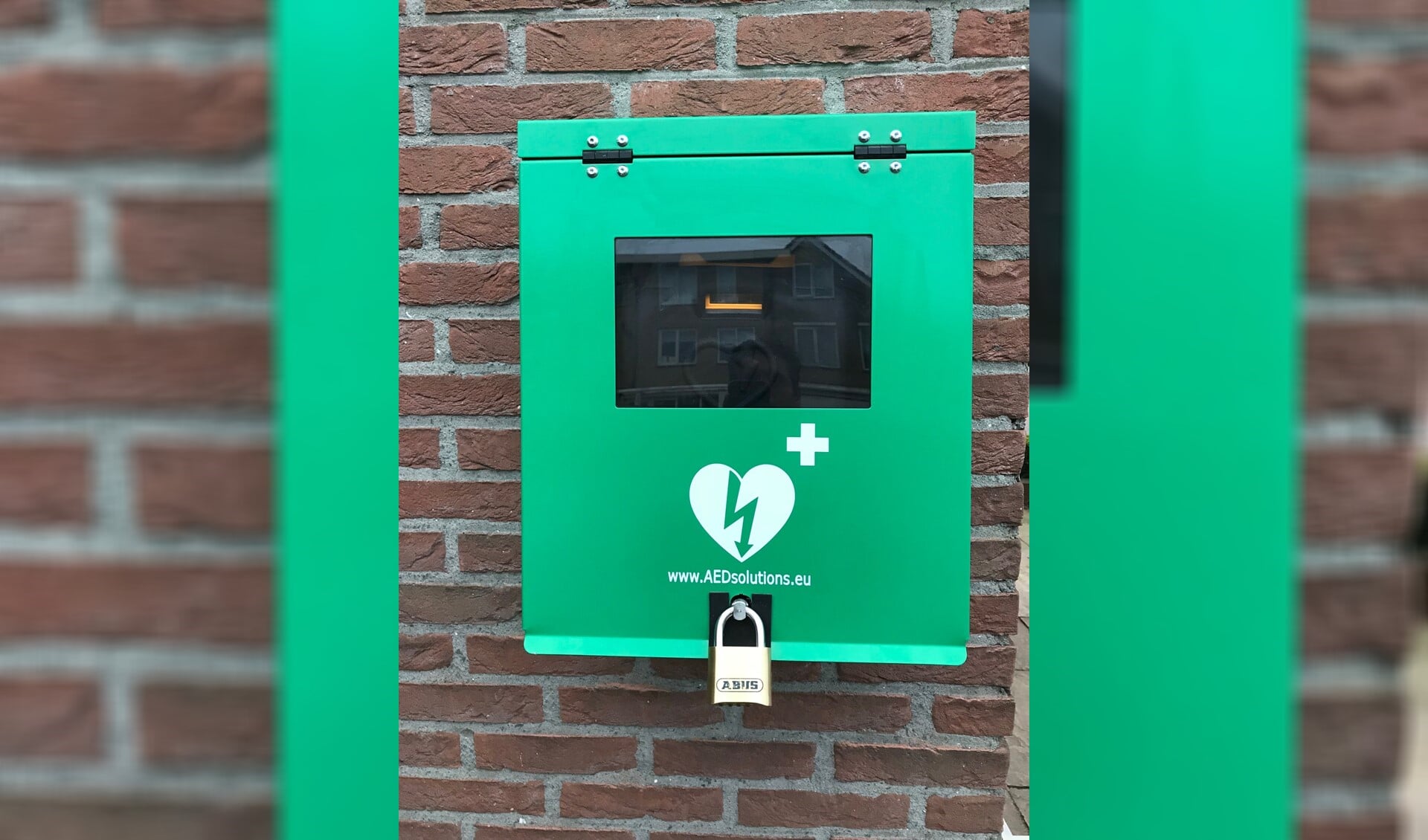De AED in de Anne Frankwijk.