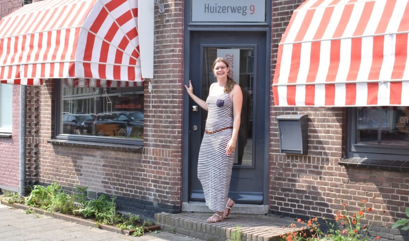 Gea van der Horst is een van de drijvende krachten achter de werkgroep en heeft alvast een geveltuin.