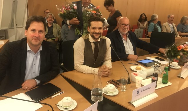 Jeroen Klaasse, Jorrit Nuijens em Lex Scholten.