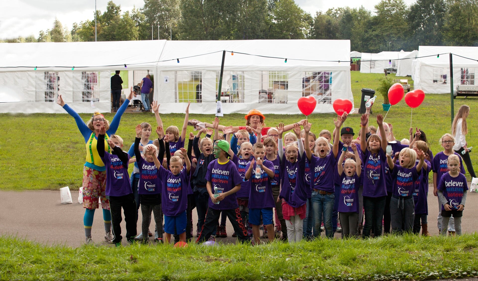 Er wordt voor kinderen een speciale loop van 24 minuten georganiseerd.