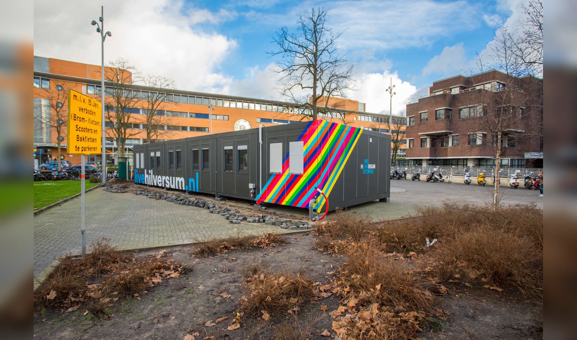 Stichting Hilversum Marketing is gevestigd op het Stationsplein. 