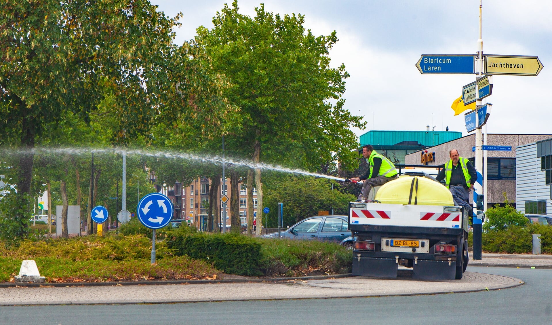 Niet alles kan worden besproeid.