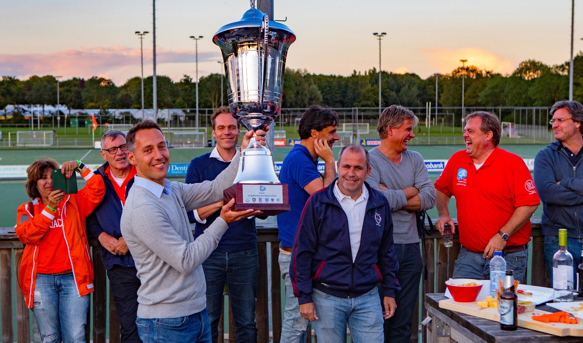 Vorig jaar won Hilversum de trofee. 