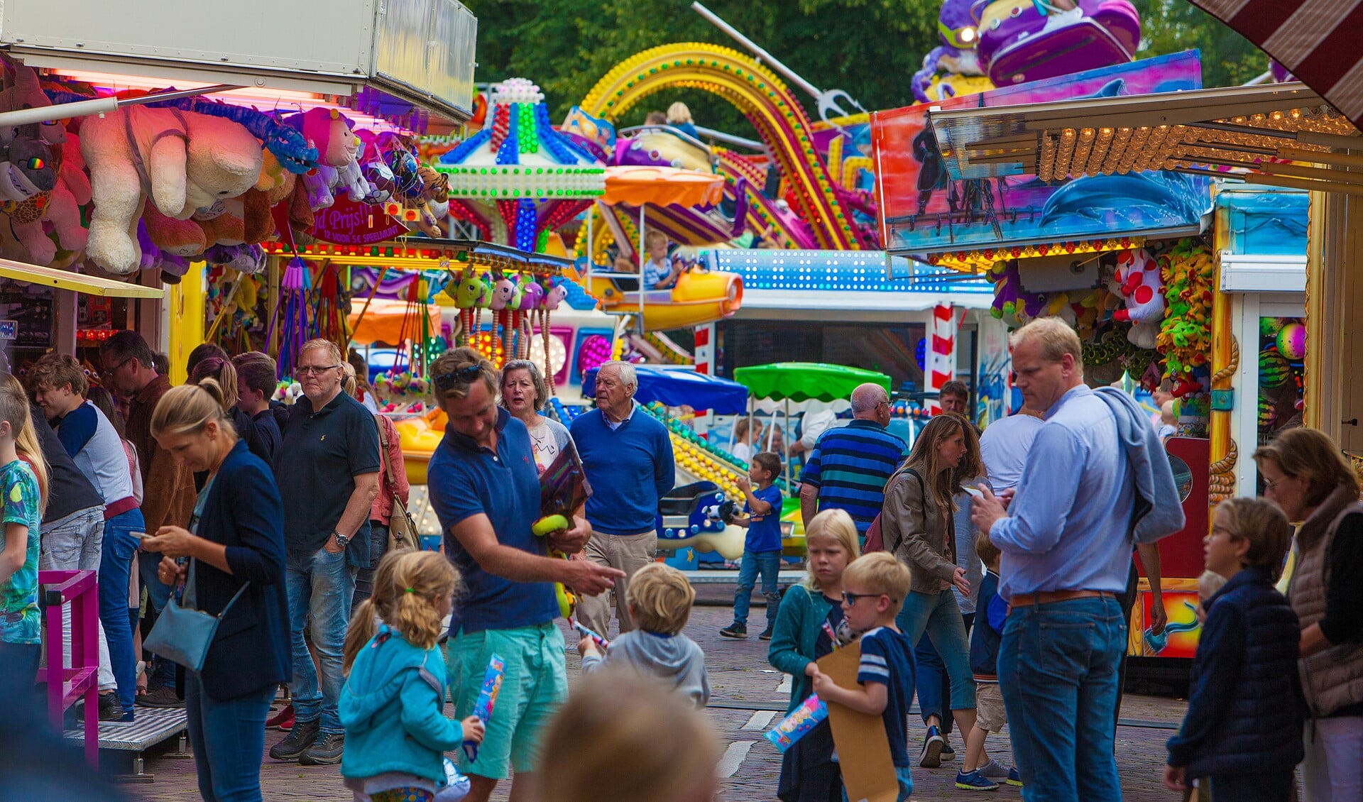 Naar de Blaricumse feestweek, inclusief kermis, wordt altijd uitgekeken.