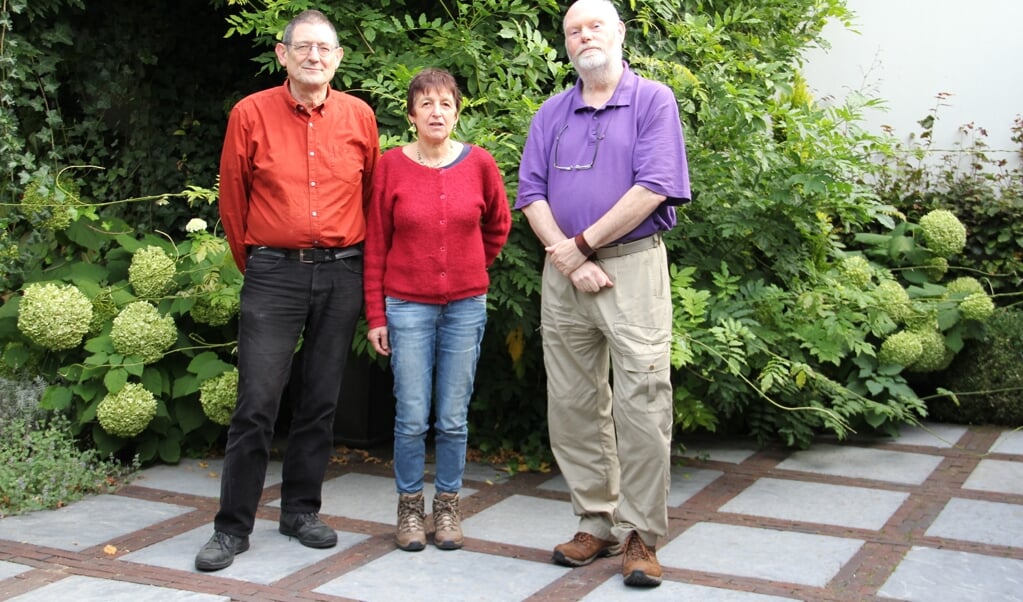 vanaf links: Anton van Daalen, Naomi Cohen en Rokus Gunnink. 