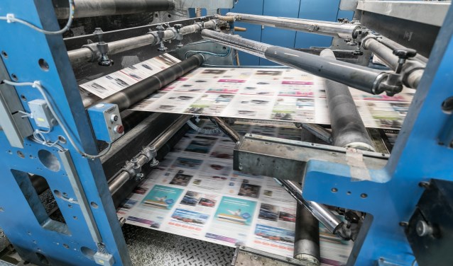 In hoog tempo rolt de krant door de drukpers. Daarnaast gaat het WeesperNieuws binnenkort iets extra's doen.