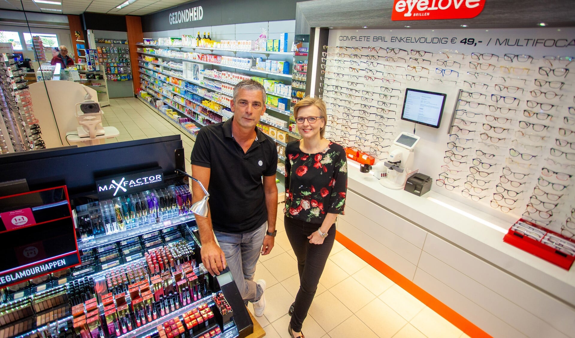 Patrick Kelder en Jenny Pool leiden DA Drogisterij & Parfumerie Holleblok.