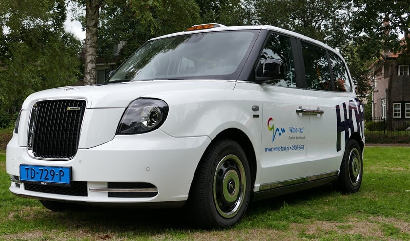 De elektrische Wmo-taxi.