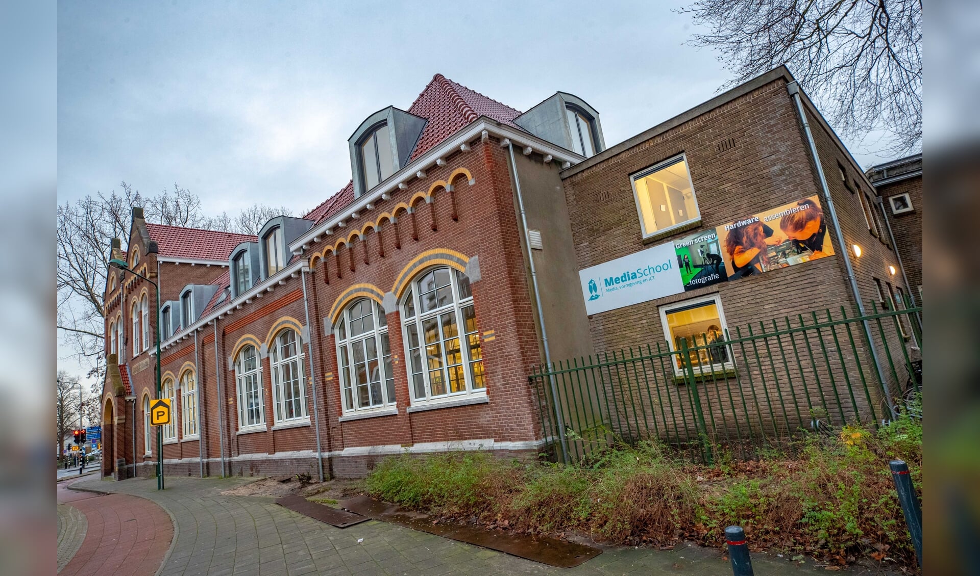 Is de luchtkwaliteit in de Hilversumse schoolgebouwen, zoals het Aloyius, in orde? Foto: Bastiaan Miché