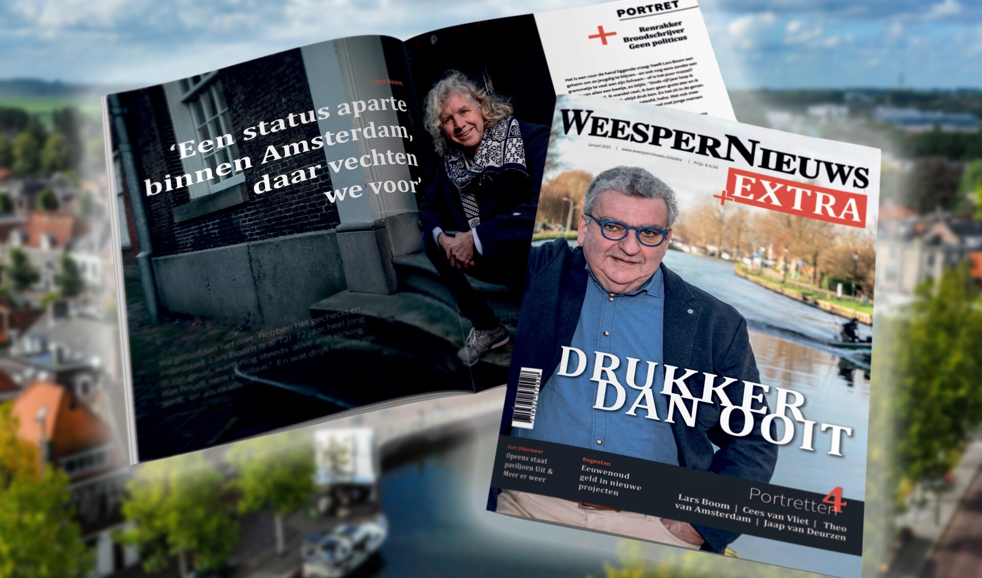 Het eerste nummer van WeesperNieuws Extra Magazine verschijnt nog deze maand.