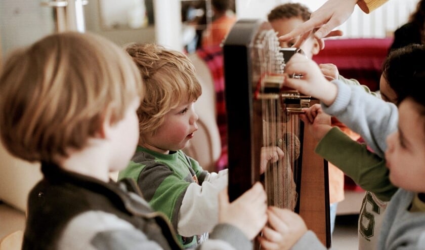 Kennismaken met de harp op het Hummelpark Festival
