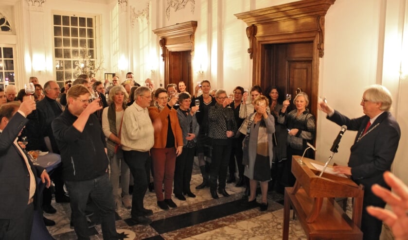 Het is traditie: het nieuwe jaar inluiden in de Burgerzaal.