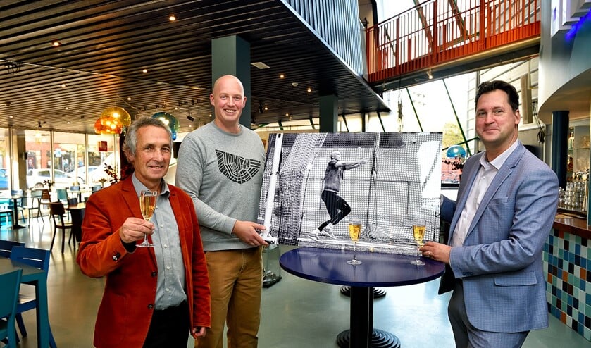Michiel Hatenboer (Theater de Omval), Sander Stok en Jeroen Klaasse.