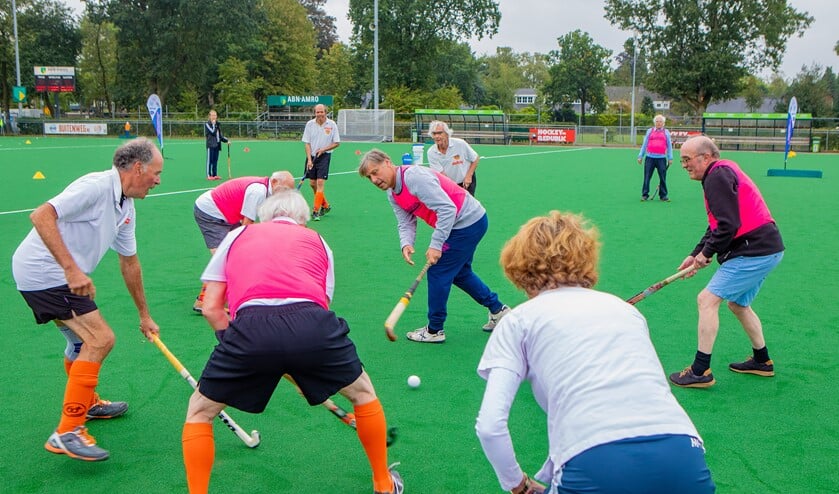 Tijdens de clinic van Floris Jan Bovenlander bij LMHC.