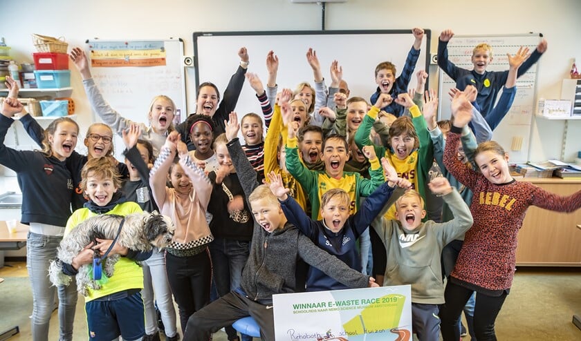 De Rehoboth was vorig jaar de winnaar van de E-waste Race.