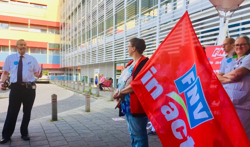 In september legden medewerkers van Tergooi het werk even neer.